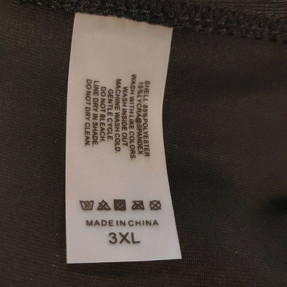 NWOT Amazon Tie Dye Tankini and Boy Shorts Adjustable Padded Crisscross Back 3XL - Picture 10 of 16